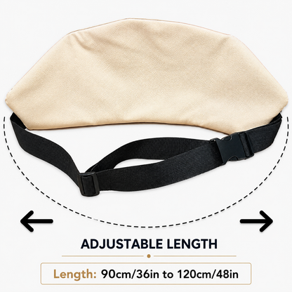 Cross-Border Personalized Belly Bag, Funny Prank Pu Faux Leather Zipper Waist Bag, 2026 New Model Fake Belly Bag Wholesale